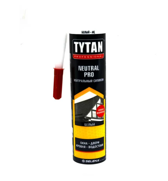 18053 Tytan Professional Neutral PRO Герметик силиконовый белый
